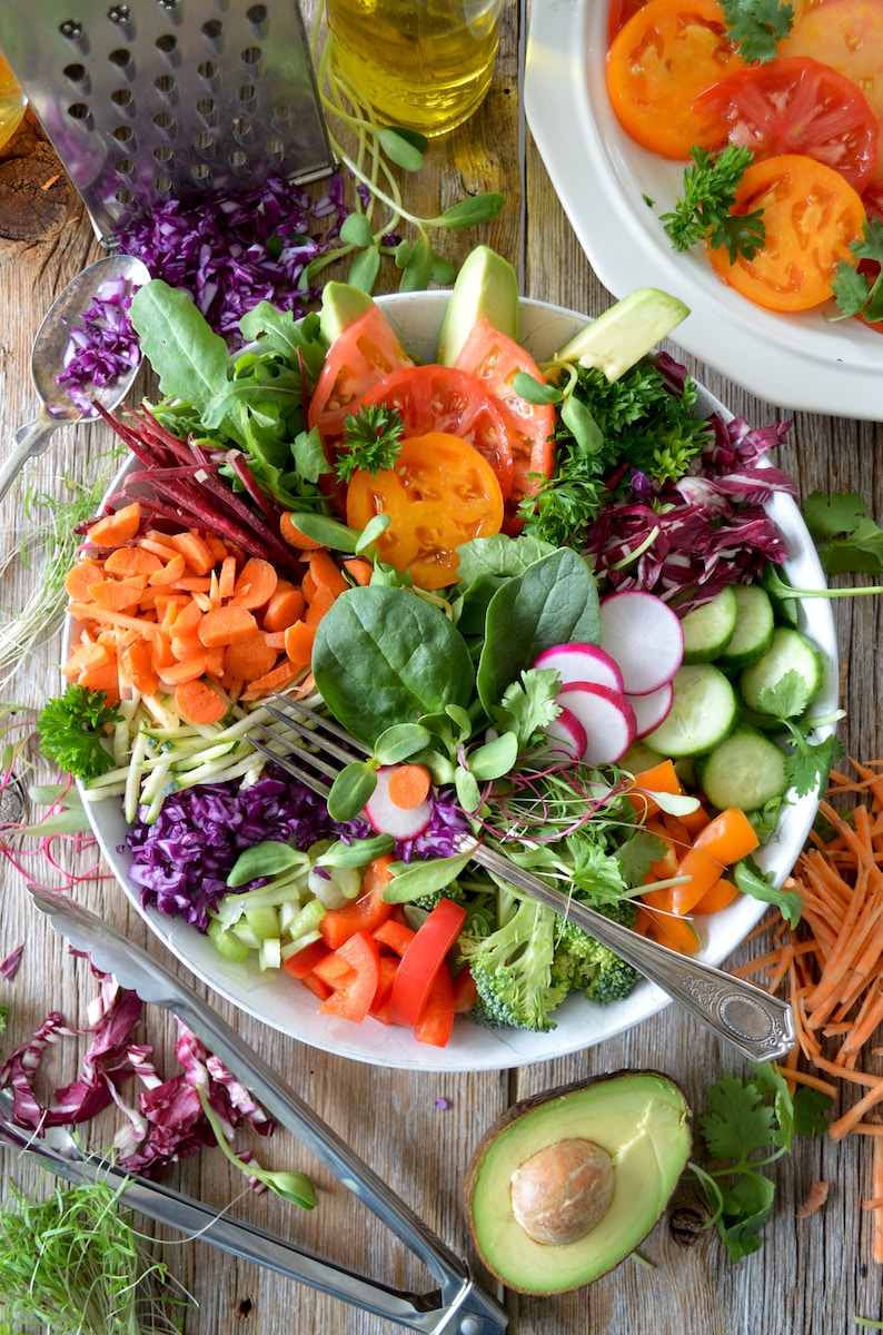 Photo by Nadine Primeau close-up photo of vegetable salad